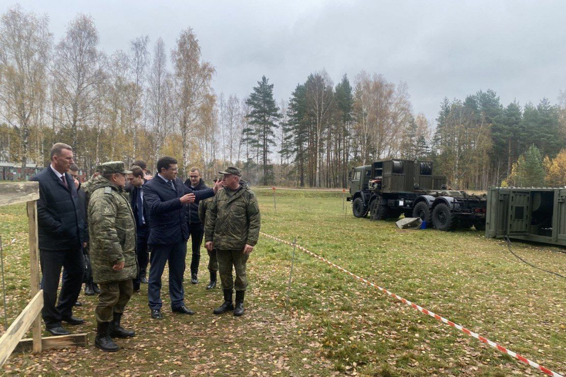 Глеб Никитин провел встречи с мобилизованными нижегородцами в Костромской области