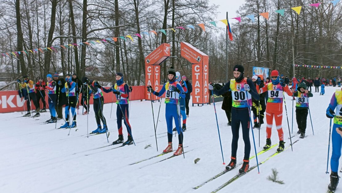 В Рязанской области прошел открытый чемпионат и Первенство Рязанской области по лыжным гонкам