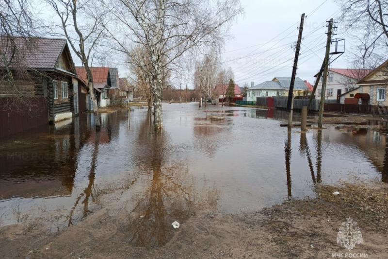 Территории в пяти округах Нижегородской области освободились от воды на 7 апреля